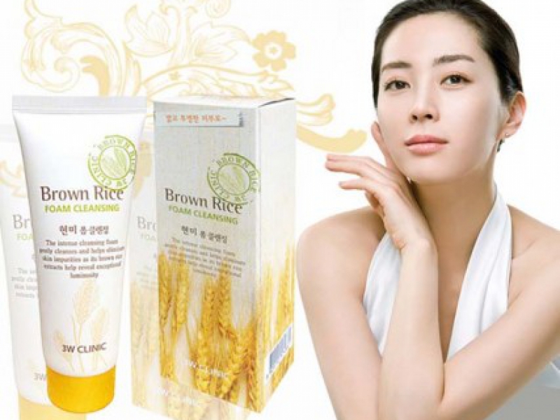 Sữa Rửa Mặt Brown Rice Foam Cleansing Hàn Quốc