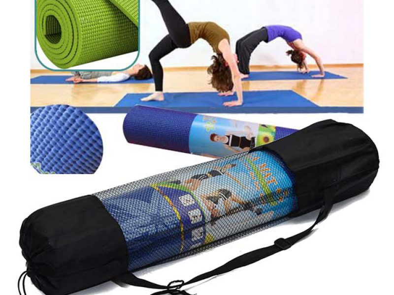 Thảm Tập Yoga Loại Lớn Có Túi Đựng - Giúp Thoải Mái Và An Toàn