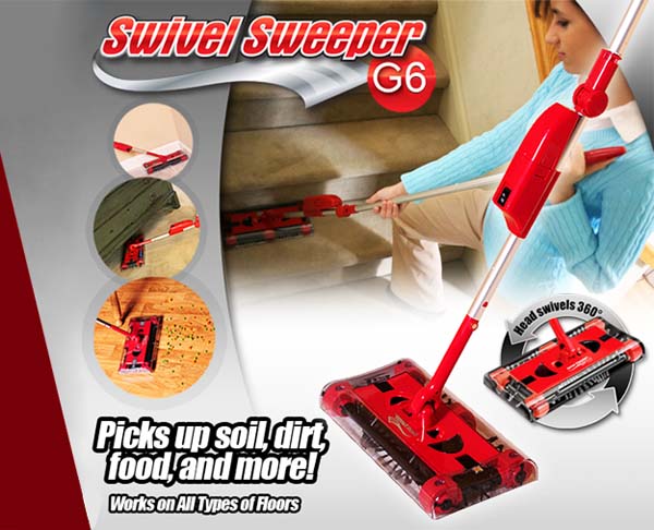 Chổi quét nhà Swivel Sweeper G6 thế hệ mới