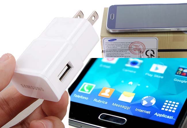 Cóc Adapter Sạc USB Đầu Micro Cho Samsung, Điện Thoại, HTC, LG...