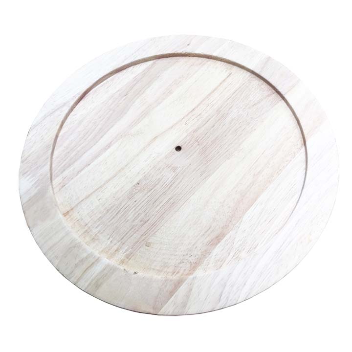 đế lót gỗ tròn cho nồi, chảo, vật dụng nhà bếp