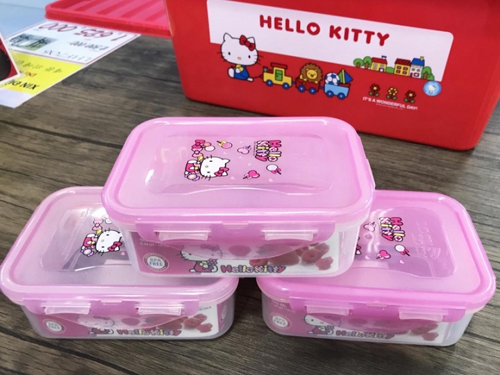 Hộp Nhựa Đựng Cơm Lock&Lock Hello Kitty 
