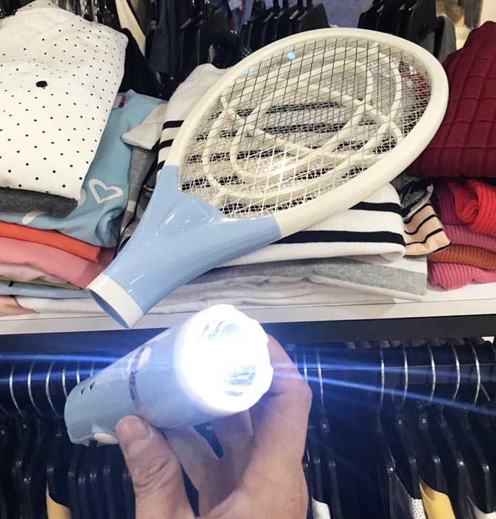 Vợt muỗi tích hợp đèn Pin cao cấp