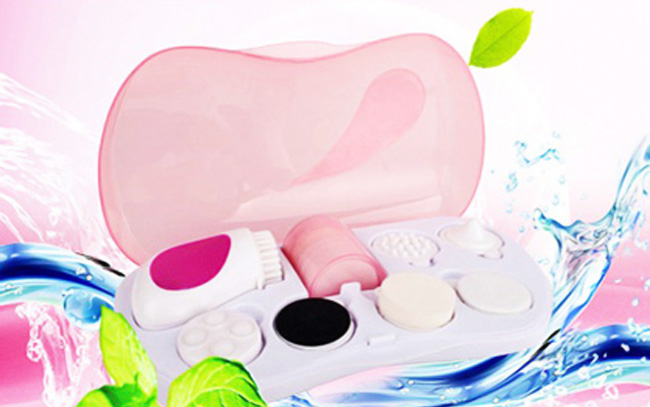 Máy Massage Rửa Mặt 7 Trong 1 Facial Cleanser