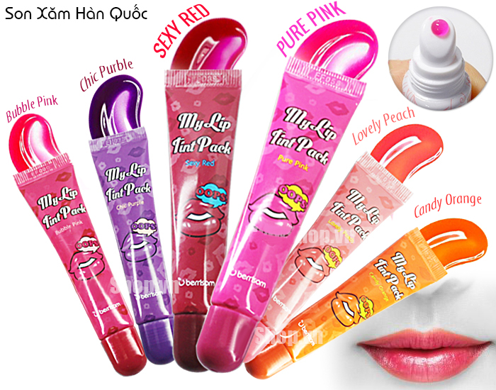 Bộ Son Xăm My Lip Tint Pack Berrisom Hàn Quốc