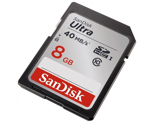 Thẻ Nhớ Sandisk SDHC 8GB ULTRA Class10