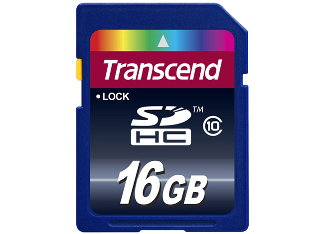 Thẻ Nhớ Transcend SDHC 16Gb Class 10