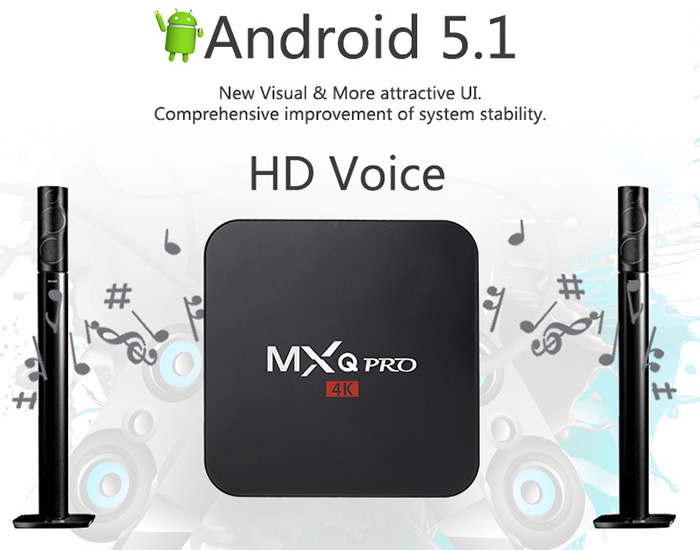 Android TV Box MXQ Pro được trang bị chip Amlogic S905