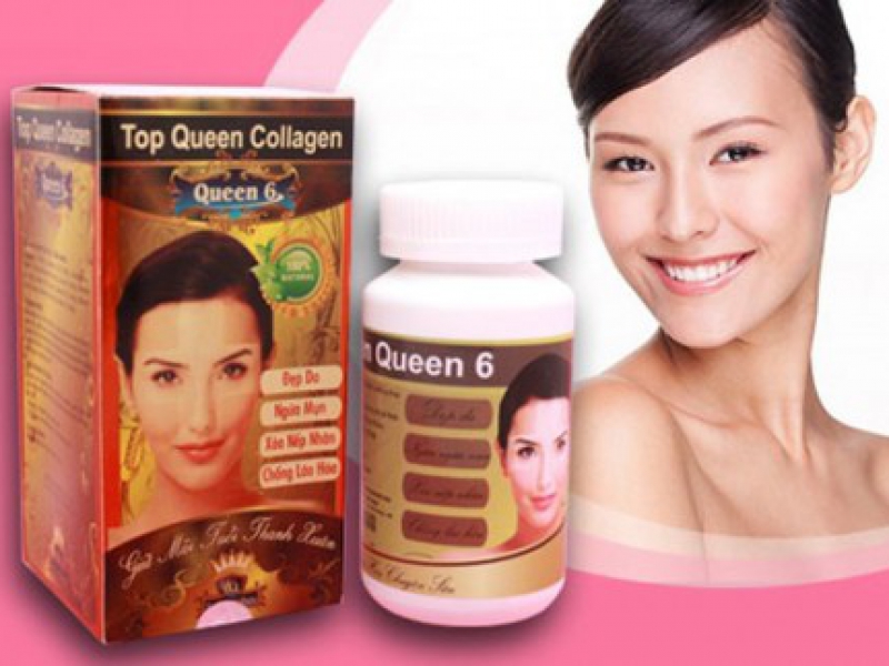 Viên Uống Đẹp Da Collagen Top Queen 6