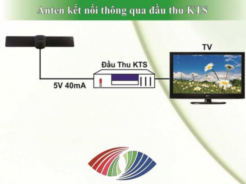Đầu Thu + Anten DVB-T2 Truyền Hình Kỹ Thuật Số