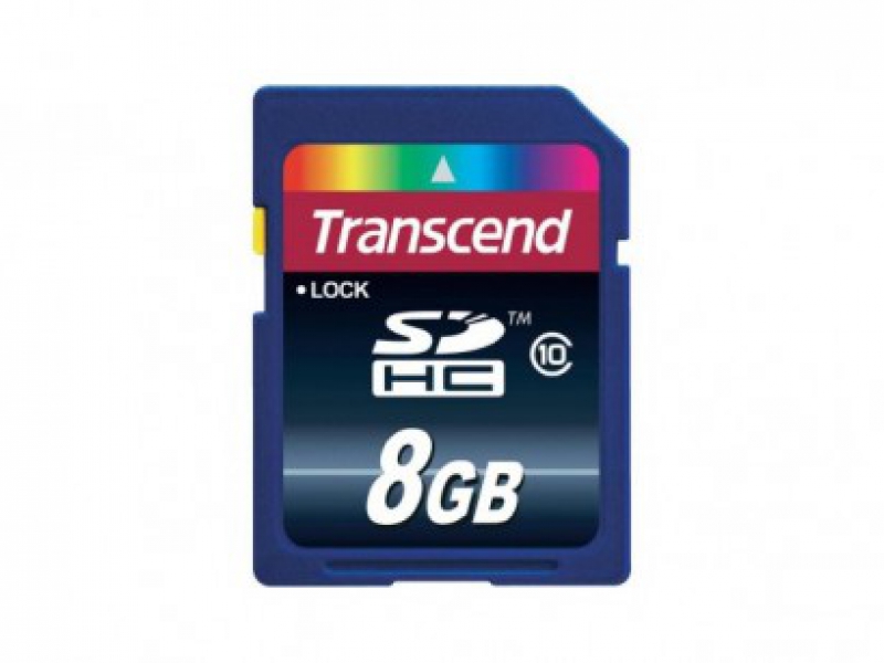 Thẻ Nhớ Transcend SDHC 8Gb Class 10