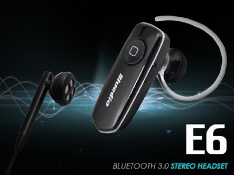 Tai nghe bluetooth Stereo Bluedio E6 mới nhất 2013