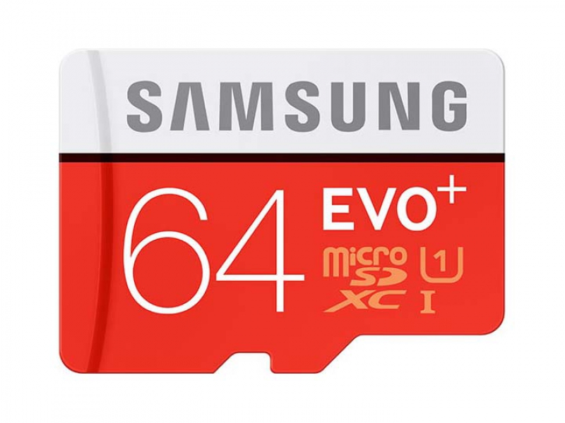 Thẻ Nhớ MicroSDHC 64GB Samsung EVO Plus SLASS10